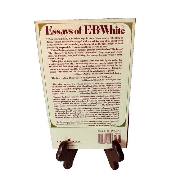 Essays of E. B. White by E. B. White (1979, Trade Paperback) - Picture 7 of 8